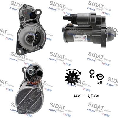 SIDAT Démarreur S12BH0845 Démarreur SIDAT Classe C S12BH0845 pas cher