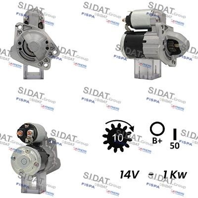 SIDAT Démarreur S12MH0408 Démarreur SIDAT CX-5 S12MH0408 pas cher