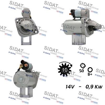 SIDAT Motorino avviamento S12VA0561A2 S12VA0561A2 costo Motorino avviamento SIDAT HYUNDAI GALLOPER