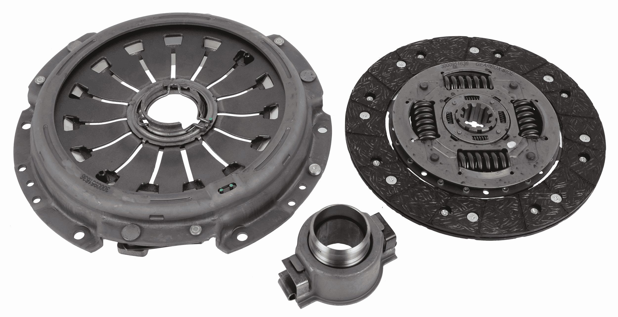 SACHS Koblingssæt 3000 951 636 Kobling IVECO Daily IV Tippelad: Koblingssæt SACHS 3000 951 636