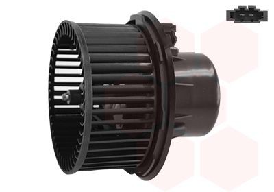 VAN WEZEL Ventilador do habitáculo 4955773 VAN WEZEL 4955773 Ventilador interno VW Sharan 7M9 preço
