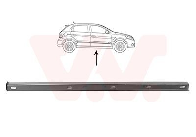 VAN WEZEL Panel 5894106 Sideskørter VAN WEZEL LODGY 5894106 billig