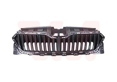 VAN WEZEL Radiatorgitter 7632510 VAN WEZEL 7632510 Front grill Skoda Favorit Forman pris