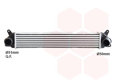 Intercooler VAN WEZEL 82014715 VAN WEZEL 82014715: Intercooler Hyundai i30 2019