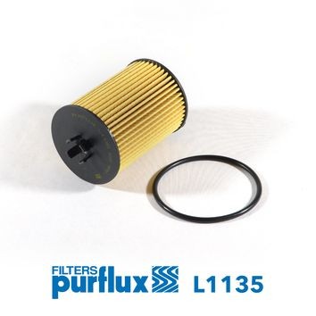 Oliefilter PURFLUX L1135 PURFLUX L1135: Oliefilter van de motor Audi A7 2019
