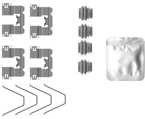 TEXTAR Kit accessori, pastiglia freno 82557300 82557300 Kit accessori, pastiglia freno TEXTAR Hyundai