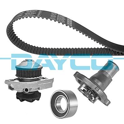 DAYCO Wasserpumpe + Zahnriemensatz KTBWP2920T1 Zahnriemen und Wasserpumpe DAYCO Fiat CINQUECENTO KTBWP2920T1