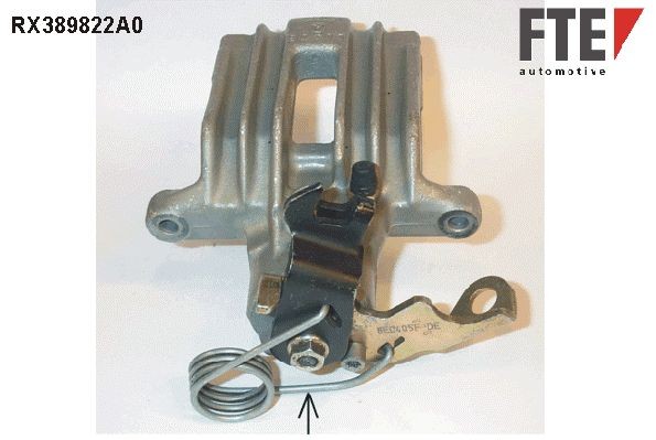 FTE Étrier de frein 9290633 Audi R8 Étrier FTE 9290633