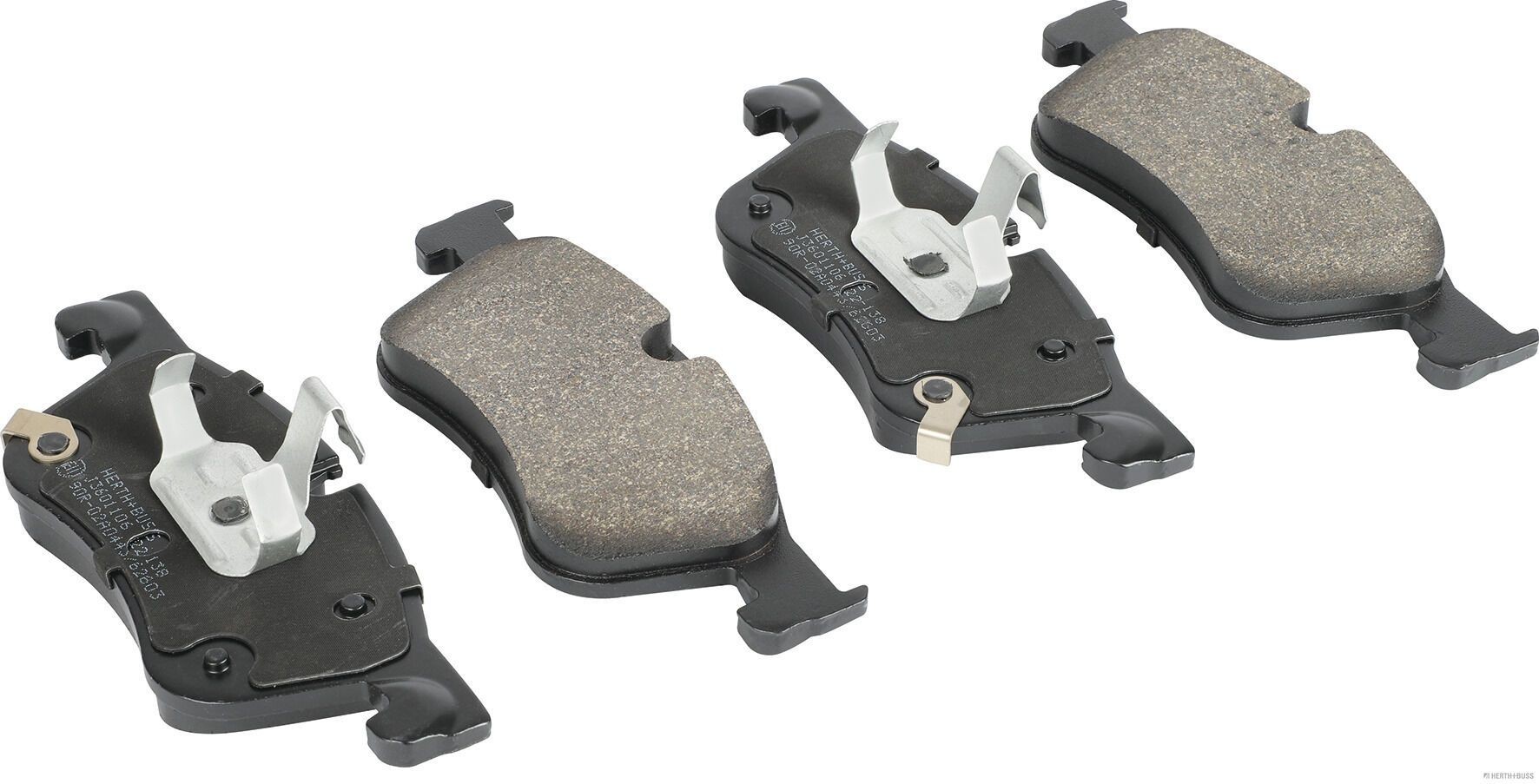 HERTH+BUSS JAKOPARTS Brake pad set J3601106 HERTH+BUSS JAKOPARTS J3601106 brake pads for SKODA ELROQ