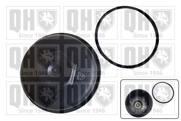QUINTON HAZELL Deksel, oliefilterbehuizing QOC1053 QOC1053 Oliefilterhuis / pakking Volkswagen MULTIVAN QUINTON HAZELL