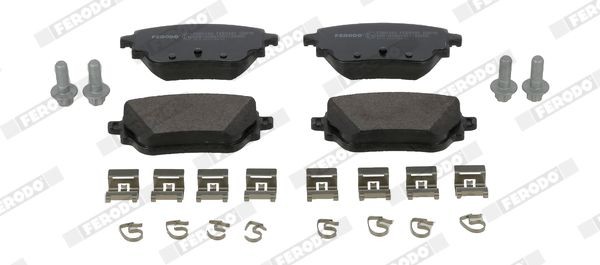 FERODO Brzdové doštičky/platničky FDB5183 FERODO FDB5183 Brzdové doštičky/platničky MERCEDES-BENZ GLB (X247) GLB 200 d (247.612) 150 KS 2025