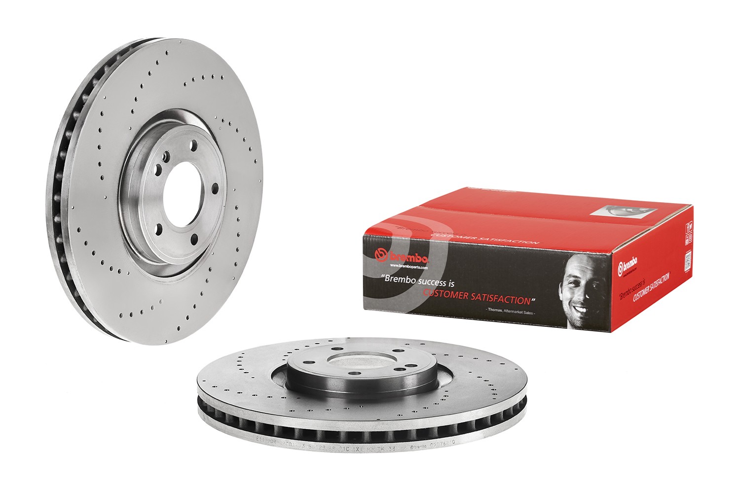 BREMBO Brake disc 09.D762.10 BREMBO 09.D762.10 Brake disc - 300 SL Gullwing Coupe (W198) brakes parts