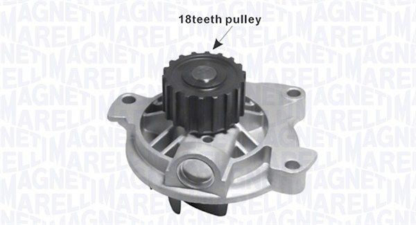MAGNETI MARELLI Αντλία νερού 352316171172 Τρόμπα νερού MAGNETI MARELLI TRANSPORTER 352316171172 φθηνά