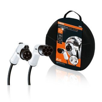 OSRAM Cabo de carregamento Modo de carga Mode 3, Conector de carga modelo 1, Ficha de carga modelo 2, 16A, 3.6kW, 5m, Fases 1, 240V, IP65 OSRAM OCC11605 Cabo de carregamento Modo de carga Mode 3, Conector de carga modelo 1, Ficha de carga modelo 2, 16A, 3.6kW, 5m, Fases 1, 240V, IP65 acessórios Aston Martin DB9 Volante