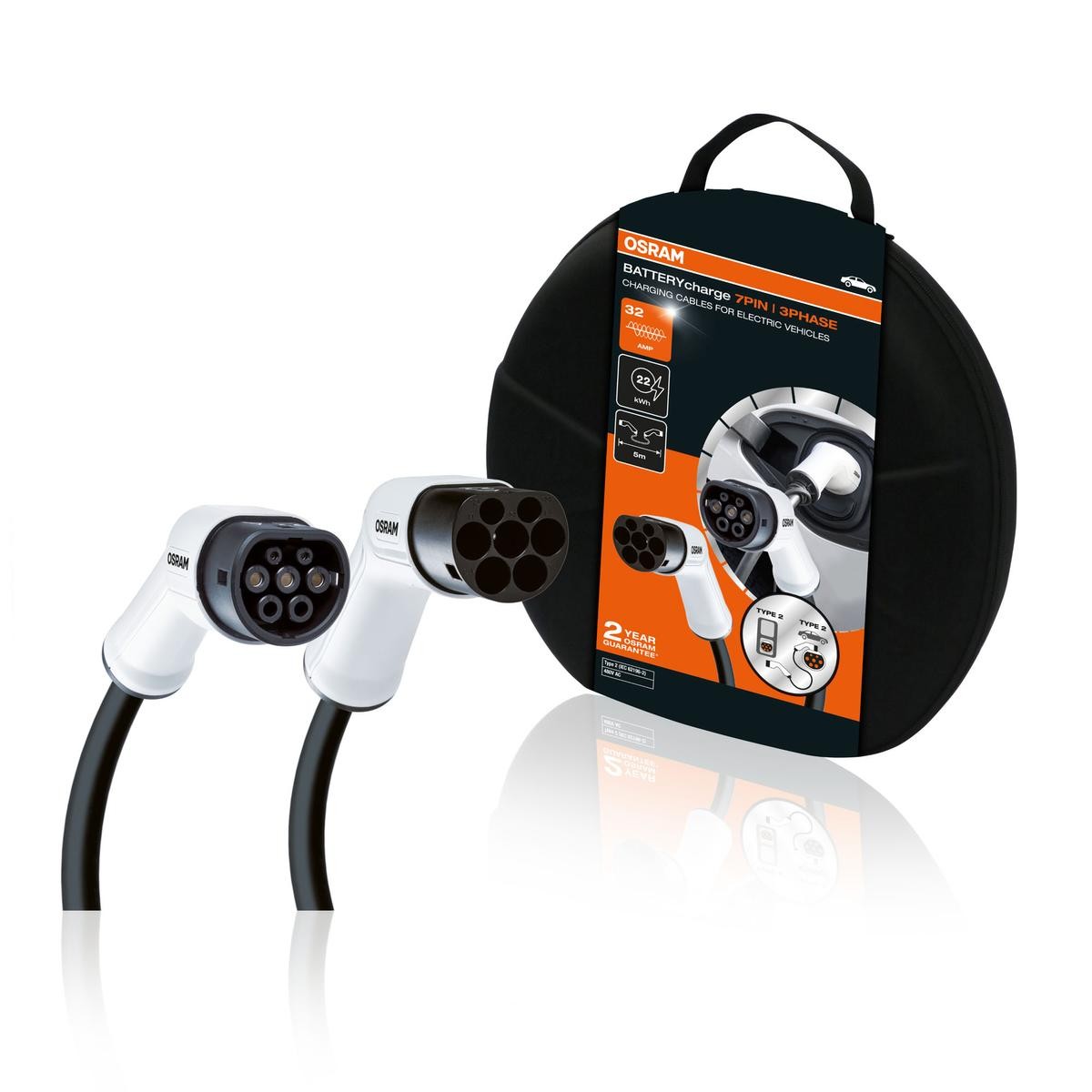 OSRAM Ladekabel OCC23P05 OSRAM BATTERYcharge OCC23P05 Remtræk / kædetræk G6 Ladvogn / Chassis 2022