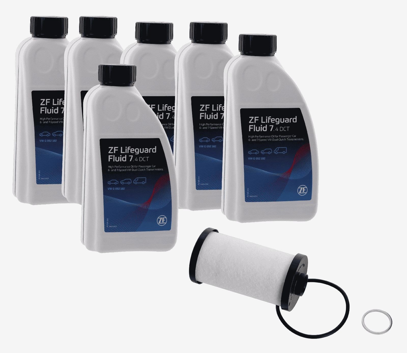 ZF GETRIEBE Kit de mudança de óleo de caixa automática 5961.308.601 ZF GETRIEBE 5961.308.601 originais Filtro de transmissão Audi A3 Cabrio custo