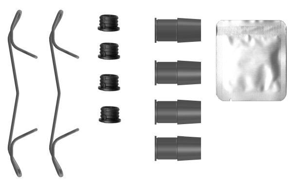 MINTEX Tilbehørsæt, bremsekaliper MBA0125 Bremsekaliber reparationssæt MINTEX TOYOTA MBA0125