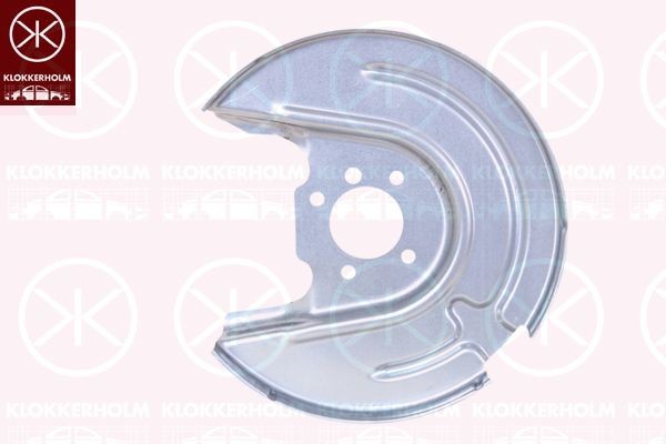 KLOKKERHOLM Έλασμα πιτσιλίσματος, δισκόπλακα 9535877 Λαμαρινένιο προστατευτικό KLOKKERHOLM CHALLENGER 9535877 φθηνά