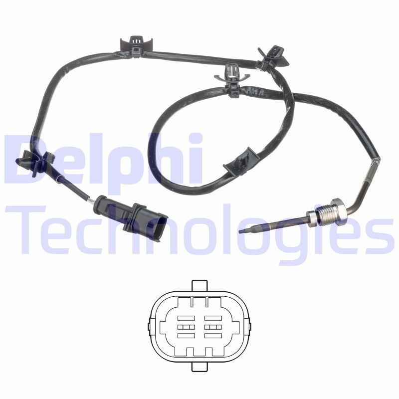 DELPHI Andur, heitgaasitemperatuur TS30216 Temperatuuriandurid DELPHI NUBIRA TS30216 odav