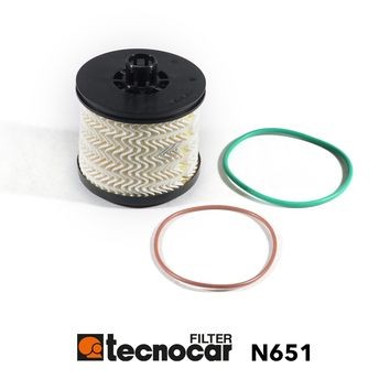 TECNOCAR Brændstof-filter N651 N651 Brændstoffilter PEUGEOT 504 TECNOCAR
