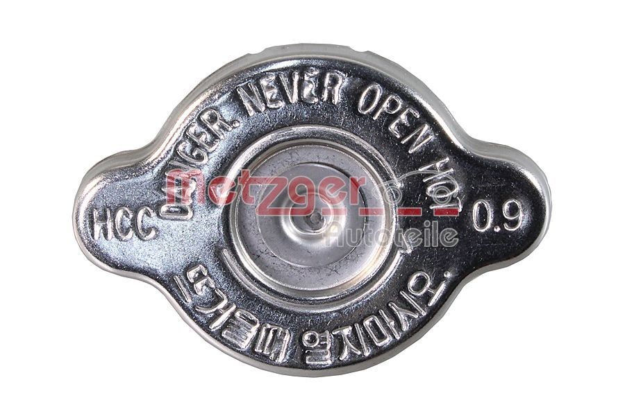 METZGER Tampa de fecho, recipiente de líquido de refrigeração 2141038 METZGER 2141038 Tampa depósito do líquido de refrigeração Alfa Romeo GTV originais