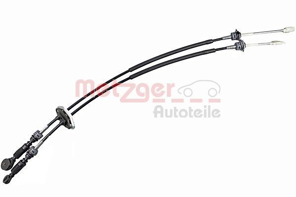 METZGER Trose, Mehāniskā pārnesumkārba 3150316 cena Trose mehāniskā pārnesumkārba Kia JD 3150316 METZGER