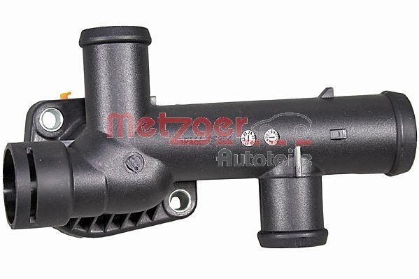 Flange do líquido de refrigeração METZGER 4010412 METZGER 4010412 Refrigerante flange VW CRAFTER 2012