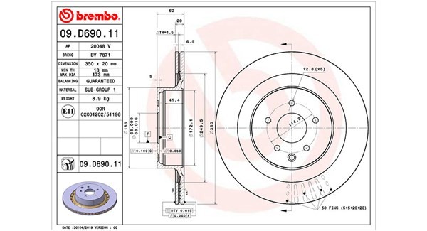 MAGNETI MARELLI Bromsskiva 360406169801 360406169801 MAGNETI MARELLI Bromsskiva Nissan
