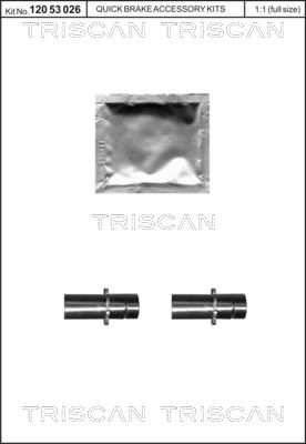 TRISCAN Stangsystem, bremsesystem 8105 102640 TRISCAN 8105102640 Mazda 121 DB Justering, tromlebremse pris