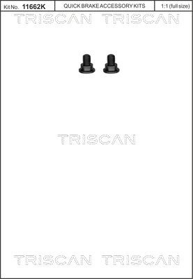 TRISCAN Skrue, bremseskive 8105 116003 Skrue, bremseskive TRISCAN 7-serie 8105 116003 billige