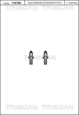 TRISCAN Parafuso, disco de travão 8105 116019 TRISCAN 8105116019 Parafuso, disco de travão Peugeot 407 Sedan preço