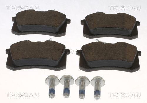 TRISCAN Plaquettes de frein 8110 29196 Skoda RAPID Plaquettes de frein TRISCAN 8110 29196