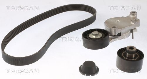 TRISCAN V-Ribbed Belt Set 8642 16011 FORD TRANSIT COURIER TRISCAN poly v-belt kit 864216011