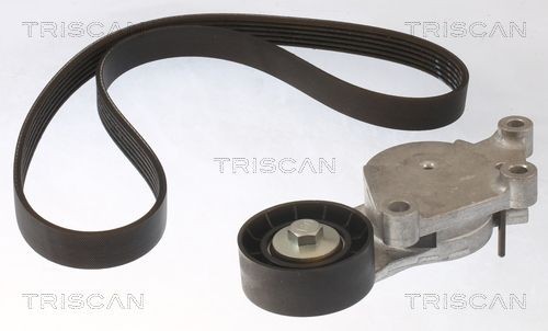 TRISCAN V-Ribbed Belt Set 8642 16018 Ford TRANSIT COURIER TRISCAN poly v-belt kit 864216018