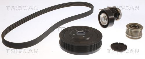 TRISCAN Σετ ιμάντων poly-V 8642 29029 Κιτ ιμάντα κίνησης TRISCAN Seat TOLEDO 8642 29029