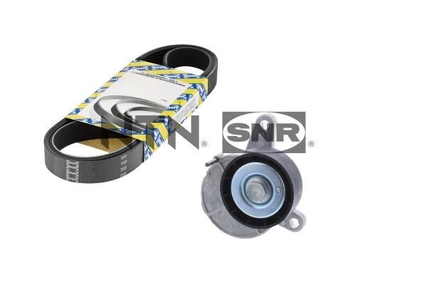 Jeu de courroies trapézoïdales à nervures SNR KA857.18 SNR KA857.18: Kit complet de courroies d'accessoire Volkswagen CADDY 2021
