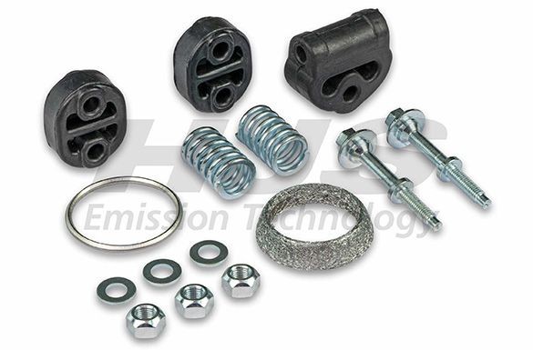 HJS Kit montaggio, Imp. gas scarico 82 43 9004 HJS 82439004 Kit montaggio impianto gas scarico Peugeot 206 originali