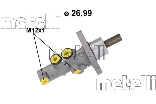 METELLI Κεντρική αντλία φρένων 05-1218 05-1218 Αντλια φρενων LAND ROVER 110/127 METELLI