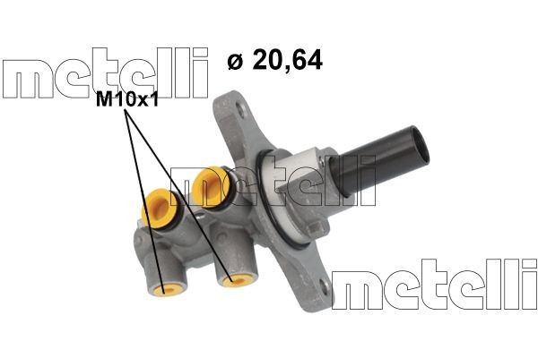 METELLI Maître-cylindre de frein 05-1232 Maître-cylindre de frein METELLI RAV 4 05-1232 pas cher