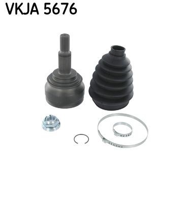 SKF Homokineet reparatie set, aandrijfas VKJA 5676 Renault CLIO Homokineet SKF VKJA 5676