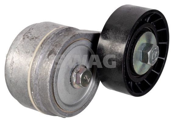 SWAG Belt Tensioner, v-ribbed belt 33 10 4414 Fiat QUBO SWAG drive belt tensioner 33104414