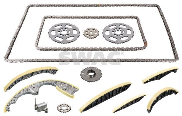 SWAG Sadales vārpstas piedziņas ķēdes komplekts 33 10 4459 Sadales vārpstas piedziņas ķēde SWAG Daihatsu ROCKY 33 10 4459