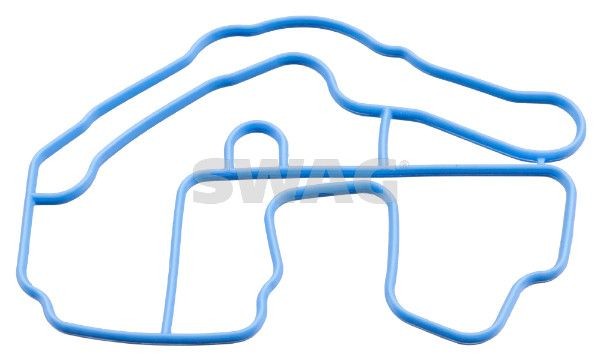 SWAG Thermostat housing gasket 33 10 5013 SWAG 33 10 5013 Renault Clio 3 coolant circuit seals replacement
