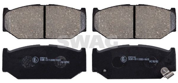 SWAG Bromsbelägg 33 10 5084 33 10 5084 Bromsbelägg SWAG SUZUKI GRAND VITARA