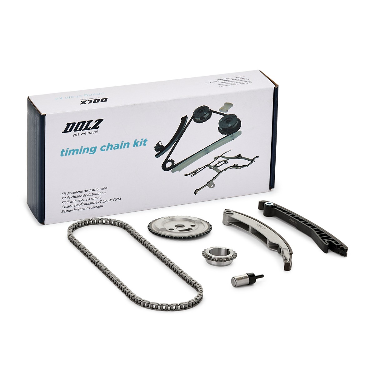 DOLZ Kit de distribuição SKCB019F Corrente de distribuição DOLZ Volvo C30 SKCB019F