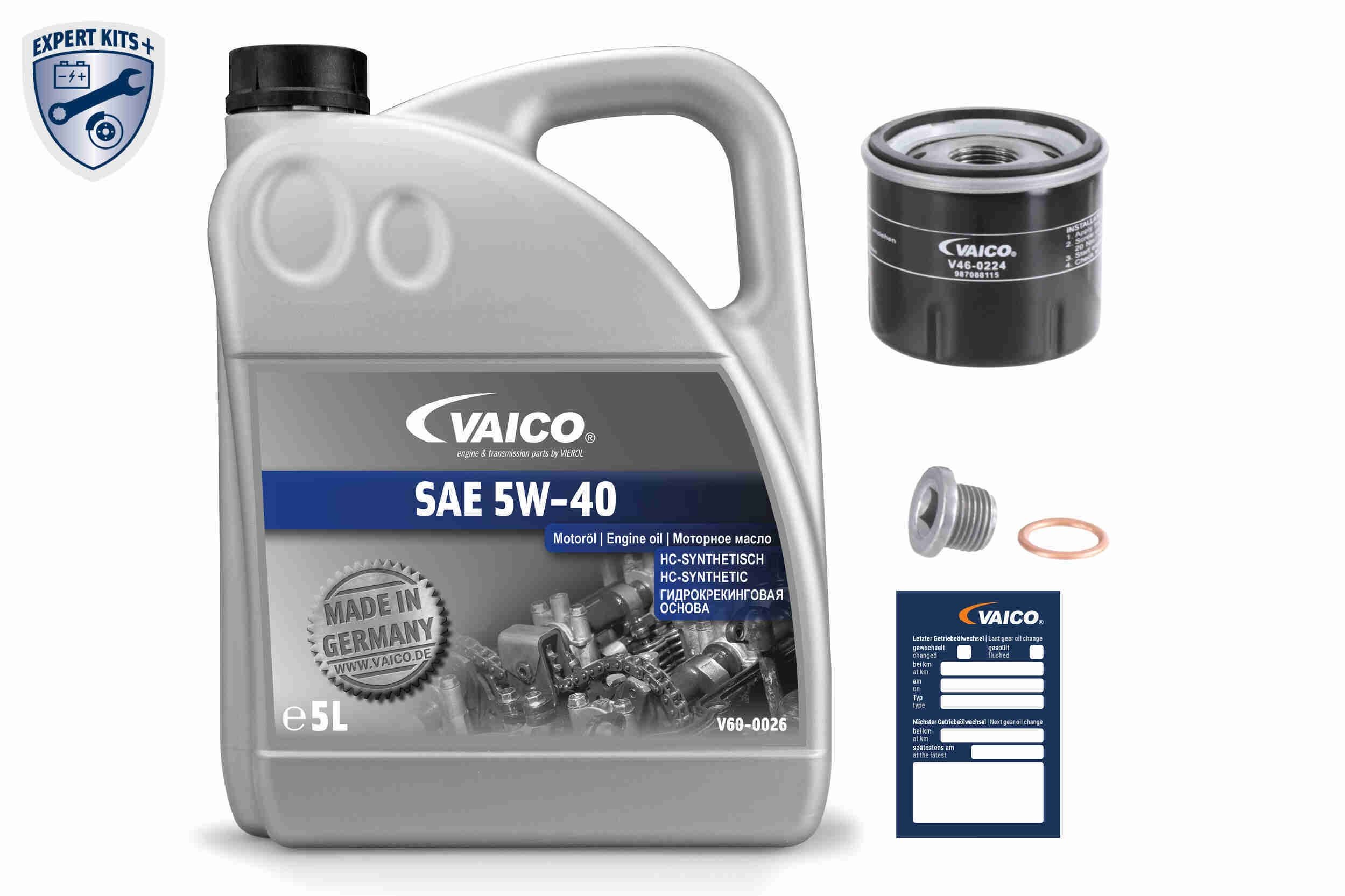 VAICO Sada dielov, inżpekcia V60-3013 VAICO V60-3013 Filter - sada Renault Kangoo kc01 za nízku cenu