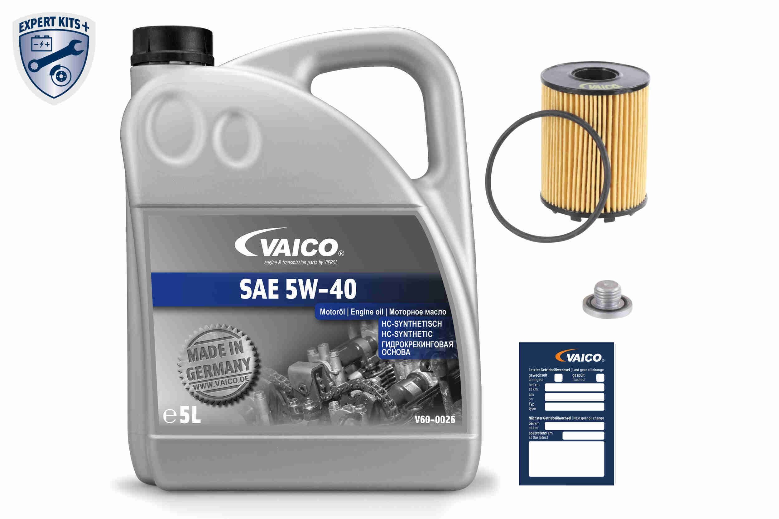 VAICO Servicekit V60-3016 VAICO V60-3016 Servicekit FIAT Palio I Hatchback (178) 1.4 82 hk 2011