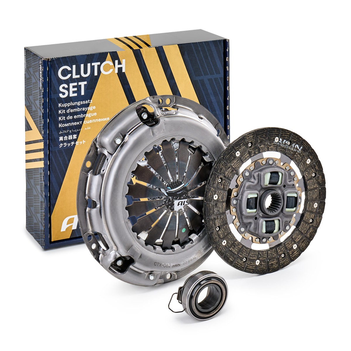 AISIN Clutch kit KT-259E AISIN KT-259E Clutch kit - Lexus IS 3 clutch system parts