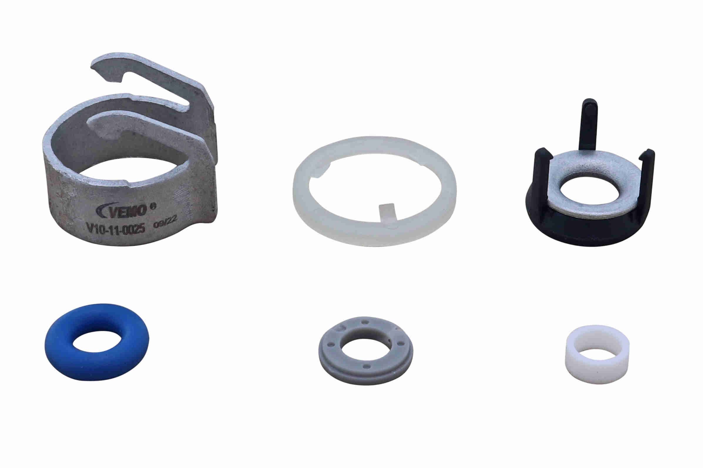 VEMO Seal Ring Set, injector V10-11-0025 Fiat GRANDE PUNTO VEMO injector seals V10110025