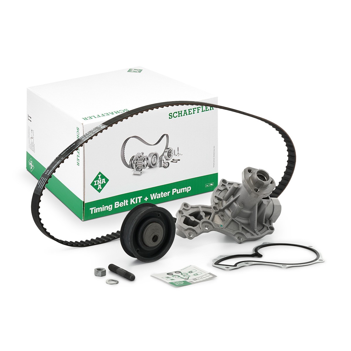 INA Bomba de água + kit de correia dentada 530 0162 30 INA 530 0162 30 Bomba de água + kit de distribuição VW Santana 32B a um preço acessível